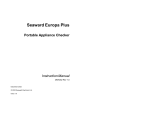 Seaward Europa Plus User manual