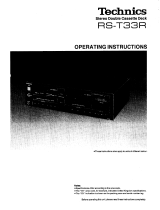 Panasonic RST33R Owner's manual