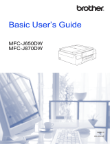 Brother Work Smart MFC-J650dw Basic User's Manual