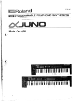 Roland ALPHA JUNO Owner's manual