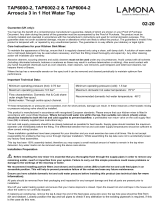 LAMONA TAP6040 Installation guide