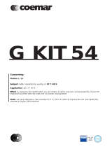 Coemar GKIT54 CF 7 HE X User manual