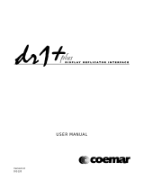 Coemar DR 1 Plus Instructions Manual