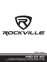 Rockville PRO-D7 KIT Owner's manual