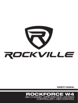 Rockville ROCKFORCE W4 Owner's manual
