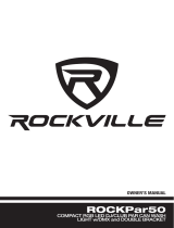 Rockville RockPAR50 Owner's manual
