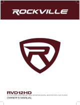 Rockville RVD12HD-BG Owner's manual