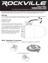 Rockville WB65KLED Owner's manual