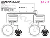 Rockville X6.5C Owner's manual