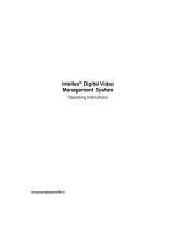 American Dynamics Intellex Intellex DVMS Operating Instructions Manual