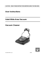Truvox Valet Wide Area Vacuum User Instructions