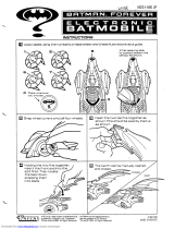 Kenner Electronic Batmobile Operating instructions