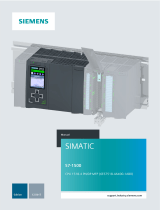 Siemens Simatic S7-1500 User manual