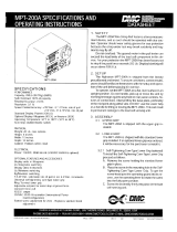 Alphatron MPT-200A Owner's manual