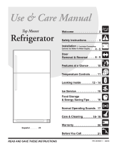 Frigidaire FRT21C5AW Owner's manual