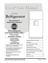 Frigidaire GLHT218WHW Owner's manual