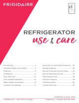 Frigidaire Professional 1226748 Owner's manual
