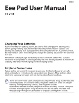 Asus Eee Pad Transformer Prime TF201 User manual