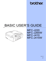 Brother MFC-J415W Basic User's Manual