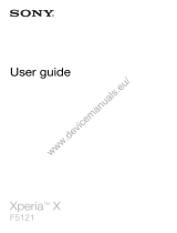 Sony Xperia XZ User manual