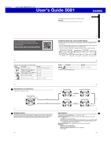 Casio GA100-1A4 User manual