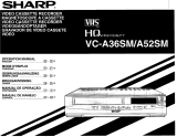 Sharp VC-A36SM/A52SM Owner's manual