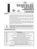 PVI Industries Fireye 100 Series MicroM Programmer Module Owner's manual
