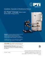PVI EZ Plate Semi-Instantaneous and Storage Installation guide