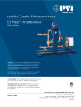 PVI Industries EZ Plate Instantaneous Installation guide