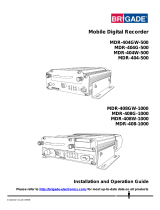 Brigade MDR-404XX-500 (4868, 4939, 4941, 4940) User manual