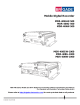 Brigade MDR-408XX-1000 (4869, 4942, 4944, 4943) User manual