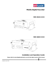 Brigade MDR-504XX-XXXX(NA) User manual