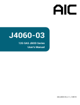 AIC J4060-03 User manual