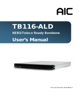 AIC TB116-AL User manual