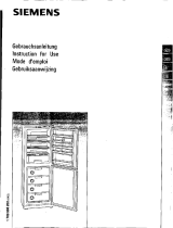 Siemens KG36E05 Owner's manual