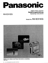 Panasonic NVEX1EG Owner's manual