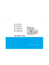 LG AJ-LDX5 User manual