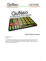 Keith McMillen Instruments QuNeo Reference guide
