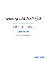 Samsung GALAXY S5 User manual