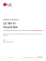 LG SN8Y Owner's manual