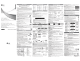 LG LT43WGP Owner's manual