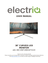 ElectrIQ 30” Curved Led Monitor User manual