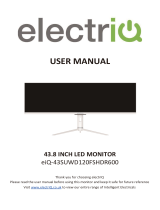 ElectrIQ eiQ-43SUWD120FSHDR600 User manual