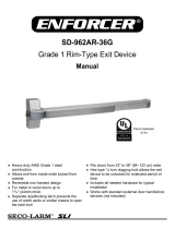 ENFORCER SD-962AR-36G Owner's manual
