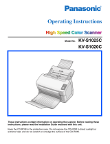 Panasonic KV-S1025C Owner's manual