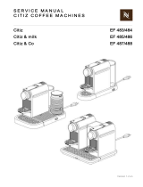 Nespresso EF 484 User manual