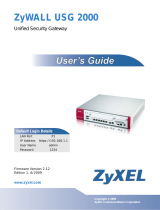 ZyXEL Communications ZyXEL ZyWALL USG-1000 User manual