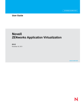 Novell ZENworks Application Virtualization 8.0 User guide