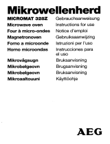 AEG Micromat 328 Z W Owner's manual