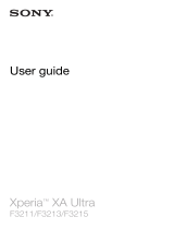 Sony Xperia XA User manual